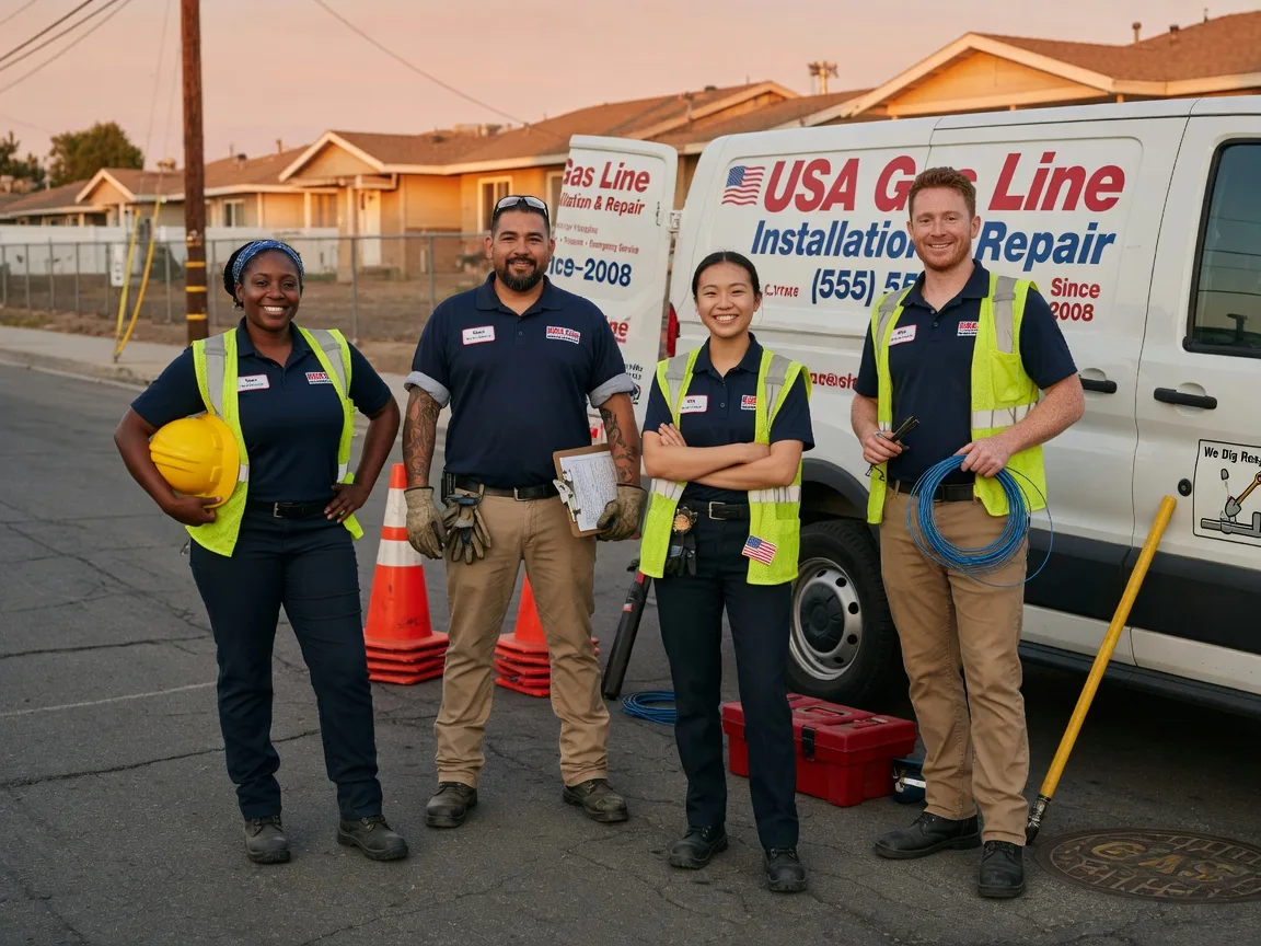 Gas Line Installation company in Ukiah, CA